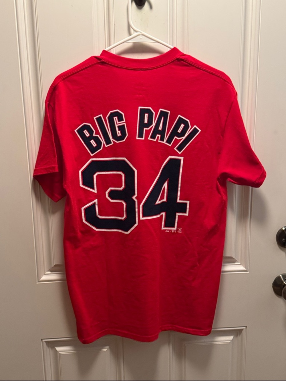 Majestic Red Sox Big Papi Short Sleeve Tee - Picture 3 of 3
